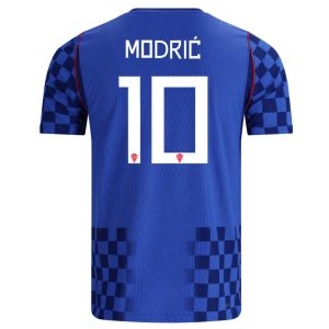 Domů 8 Chorvatsko MS 2026 Venkovní dres Luka Modrić #10 Pánský fotbalový dres